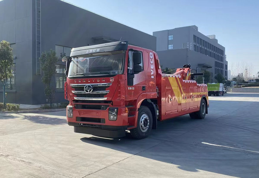 國(guó)六紅巖單橋一拖一清障車(chē)